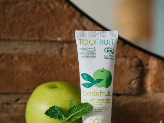 Le dentifrice doux pour enfants dès 3ans Dentofruit by Toofruit