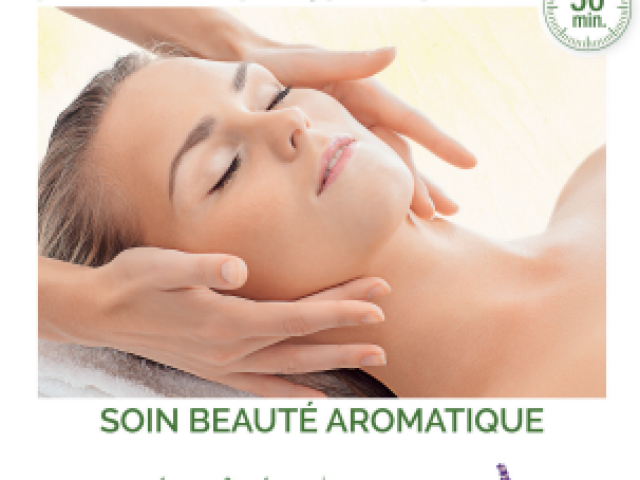 Le soin du visage Beauté Aromatique, un soin relaxant aux huiles essentielles 