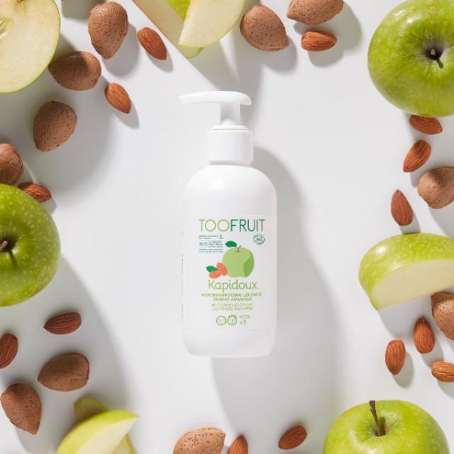 Shampoing kapidoux pomme amande pour les enfants dès trois ans