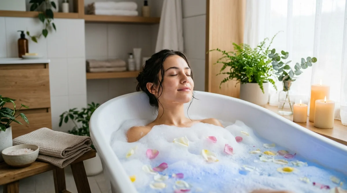 Soins bien-être anti-stress à domicile