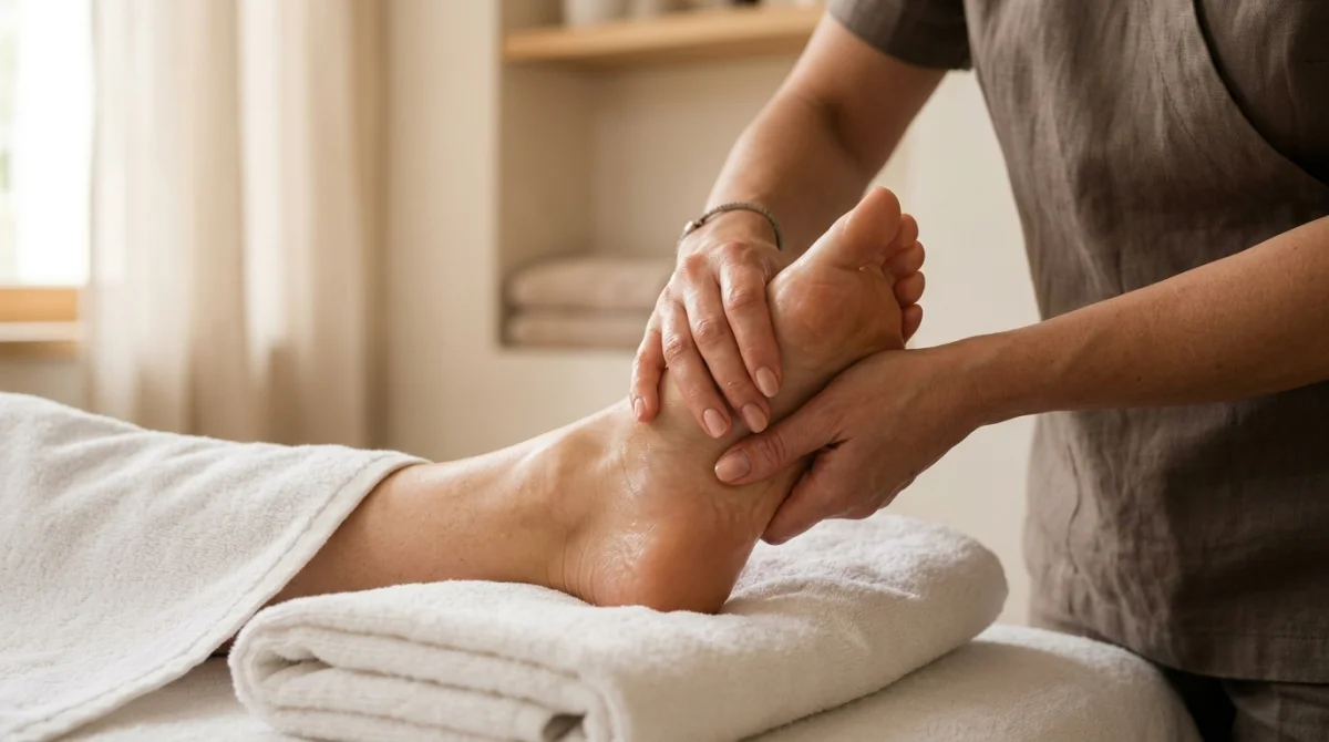 comment faire le massage des pieds