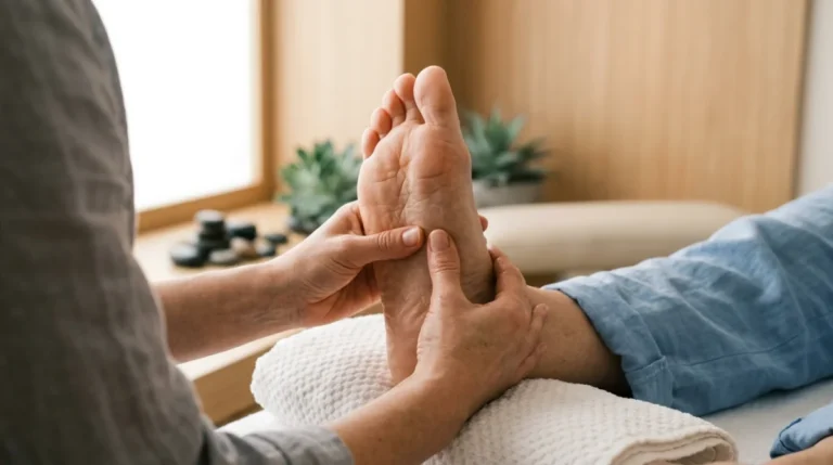 comment faire le massage des pieds
