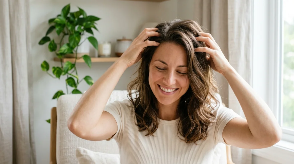 massage du cuir chevelu bienfaits