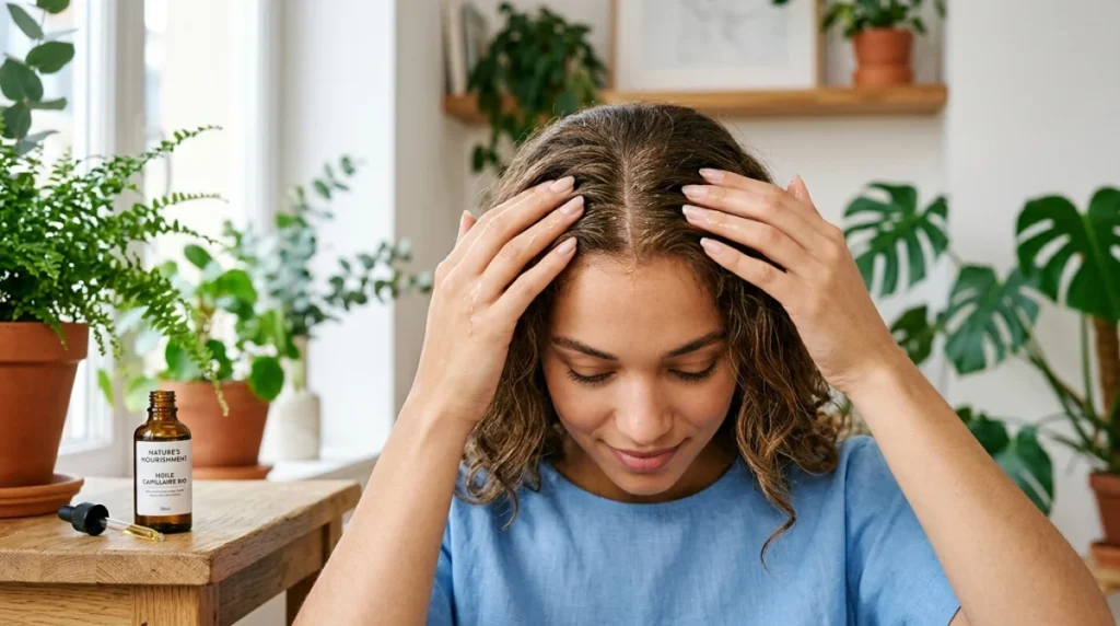 massage du cuir chevelu bienfaits