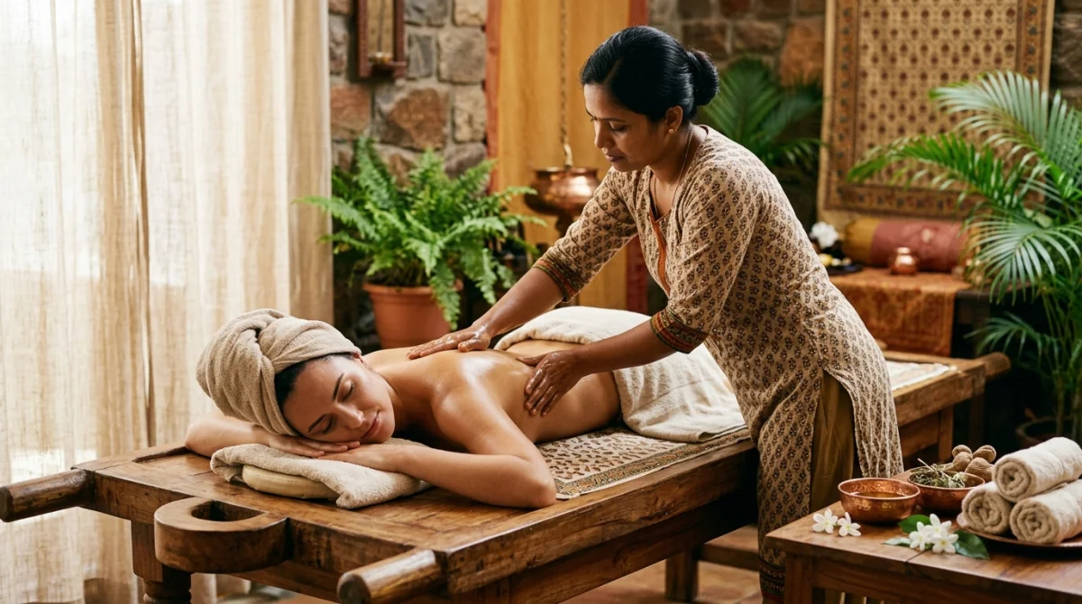bienfaits du massage ayurvédique