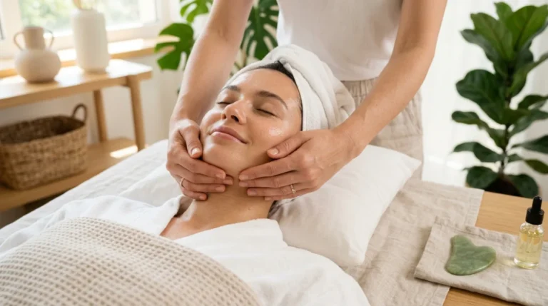 massage du visage bienfaits