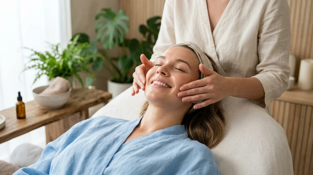 massage du visage bienfaits